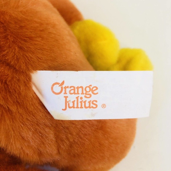 Orange Julius orangutan plush toy vintage 1999. 1k - Picture 3 of 6